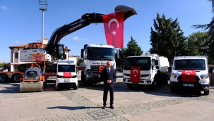 AKŞEHİR BELEDİYESİ'NDEN 20 MİLYON TL'LİK ARAÇ YATIRIMI 