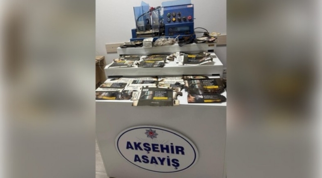 Akşehir'de Kaçak Sigara Operasyonu: 1 Gözaltı 