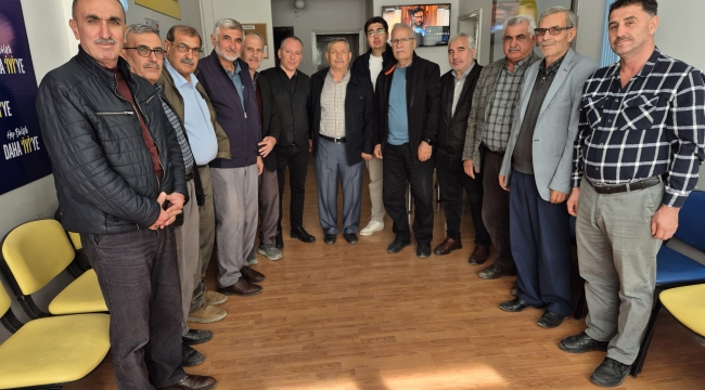  Akşehir Şoförler Odası Başkanı Fikri Kurt'dan Başkan Keskin'e Hayırlı Olsun Ziyareti