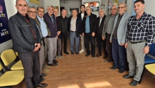  Akşehir Şoförler Odası Başkanı Fikri Kurt'dan Başkan Keskin'e Hayırlı Olsun Ziyareti