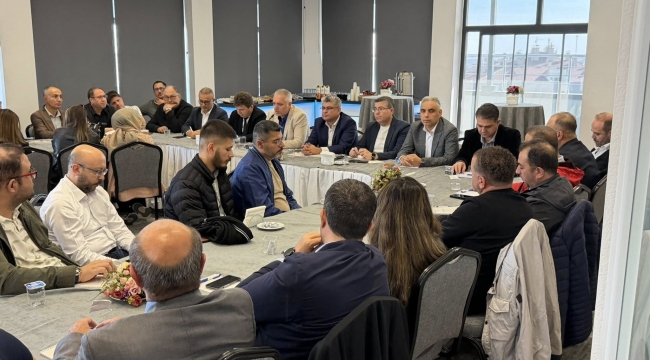 Başkan Bıçakçı ,Meslekte Gelişim Grubu Üyeleriyle Buluştu 