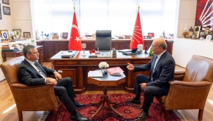 BAŞKAN KÖKSAL'DAN CHP LİDERİ ÖZGÜR ÖZEL'E ZİYARET 