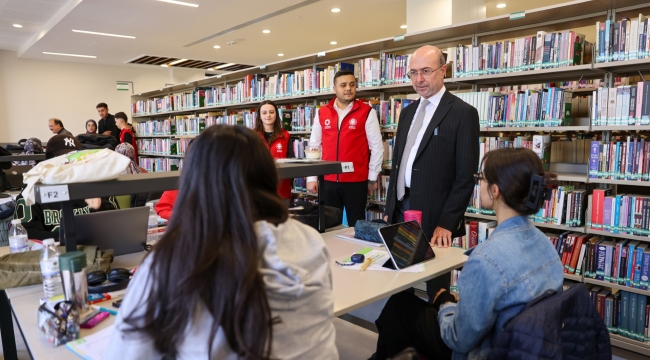 BAŞKAN PEKYATIRMACI'DAN YENİ NESİL ŞEHİR KÜTÜPHANESİ'NE ZİYARET 
