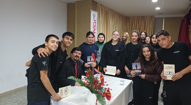 BAŞKAN ŞAHİN,ENVAR EĞİTİM KURUMLARI'NIN KONUĞU OLDU 