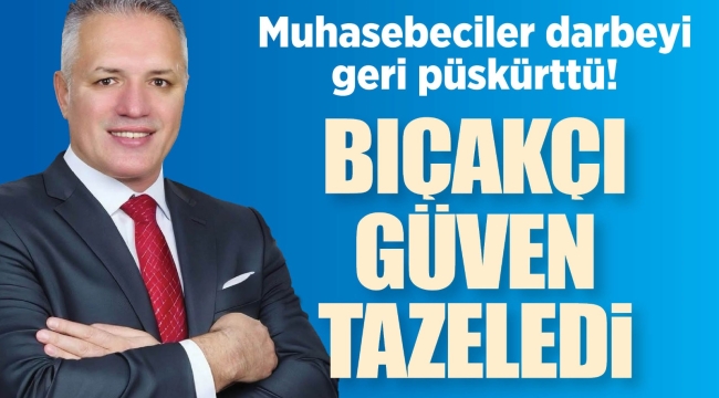 BIÇAKÇI GÜVEN TAZELEDİ !