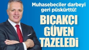 BIÇAKÇI GÜVEN TAZELEDİ !