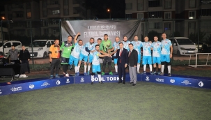 BİRİMLER ARASI FUTBOL TURNUVASI SONA ERDİ 