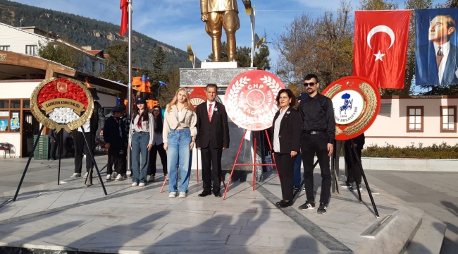 CHP AKŞEHİR ATATÜRK'Ü ANDI 