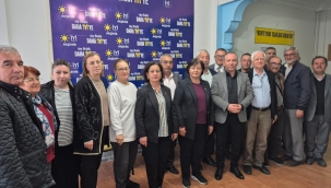 CHP Akşehir'den İYİ Parti Akşehir İlçe Başkanlığına Hayırlı Olsun Ziyareti