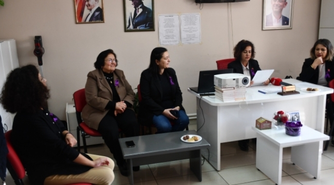 CHP'DEN 25 KASIM KADINA YÖNELİK ŞİDDETE KARŞI ULUSLARARASI MÜCADELE GÜNÜ BASIN AÇIKLAMASI 