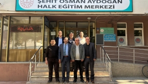 EĞİTİM BİR-SEN'DEN AKŞEHİR HEM'E ZİYARET 