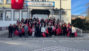 Eğitim – İş Akşehir 10 Kasım'da Atatürk Ortaokulu'ndaydı 