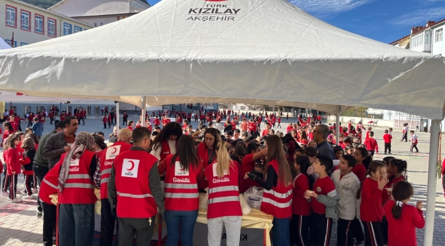 KIZILAY HAFTASI AKŞEHİR'DE ÇEŞİTLİ ETKİNLİKLERLE KUTLANDI 