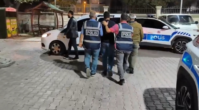 Konya'da kameraya el sallayan hırsız bir saatte yakalandı 