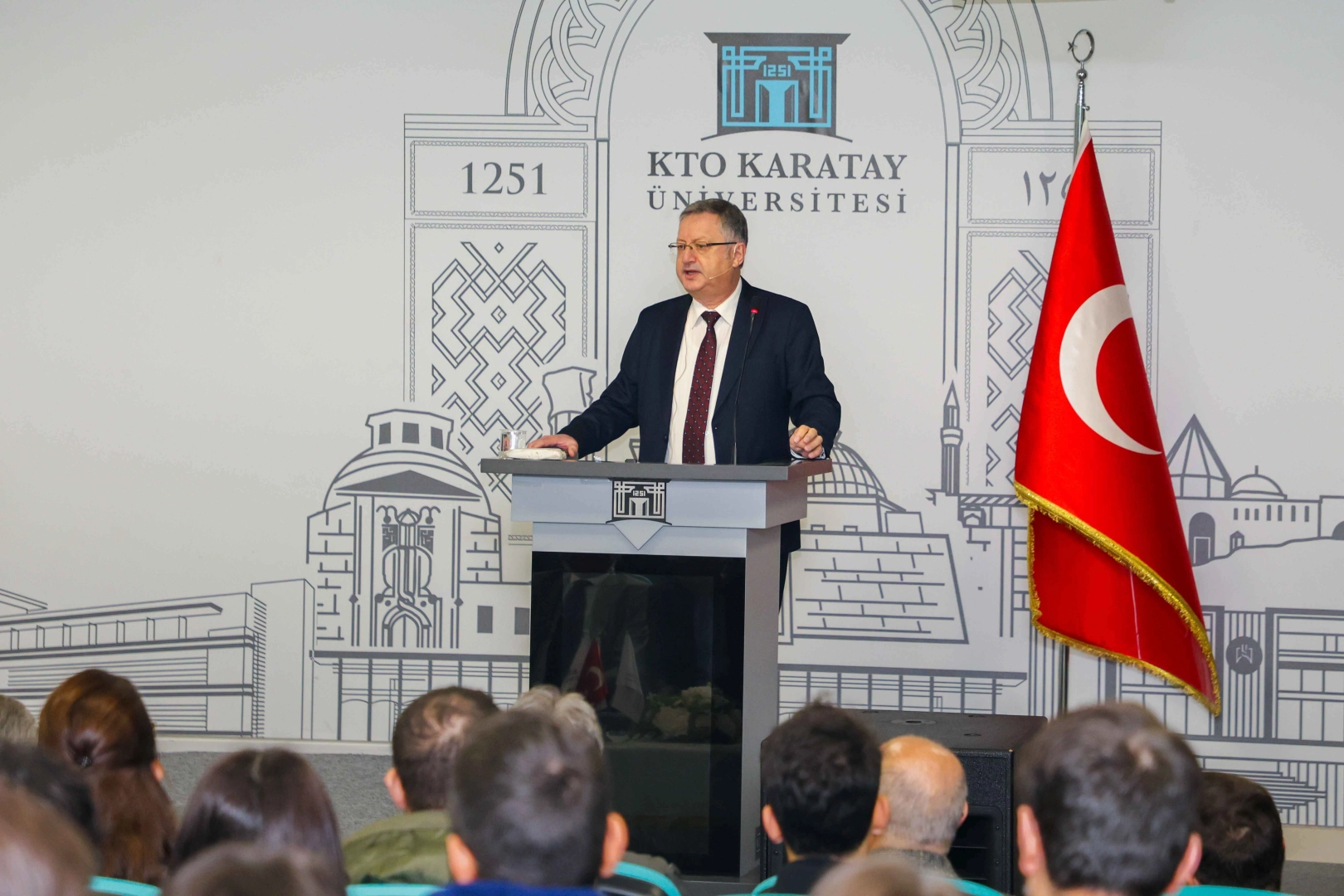 KTO Karatay Üniversitesi'nde 10 Kasım anma programı