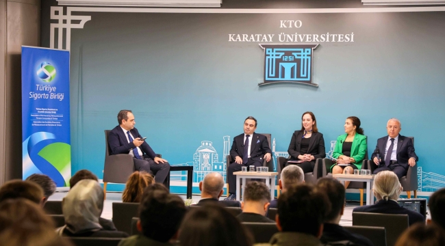 SİGORTACILIK SEKTÖRÜ VE İŞ FIRSATLARI KTO KARATAY ÜNİVERSİTESİ'NDE ELE ALINDI 