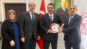 TUNÇEZ-DER'DEN YUNAK KAYMAKAMI TAŞAVLI'YA HAYIRLI OLSUN ZİYARETİ 