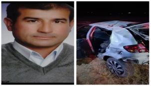 YUNAK-ÇAYIRBAŞI MUHTARI AHMET ŞİMŞEK TRAFİK KAZASINDA YAŞAMINI YİTİRDİ