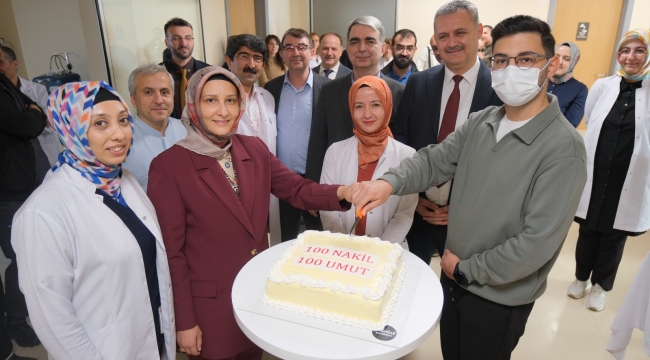 '100 Nakil, 100 Umut'; Büyük Başarı Kutlandı 