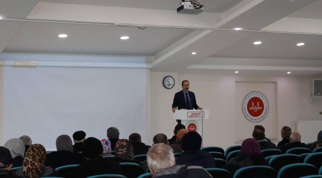 90 Hacı Adayına Bilgilendirme Toplantısı Düzenlendi 