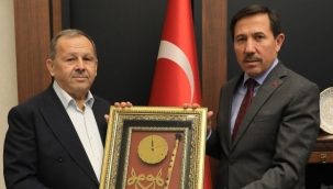 ARISOY'DAN BAŞKAN KILCA'YA ZİYARET 