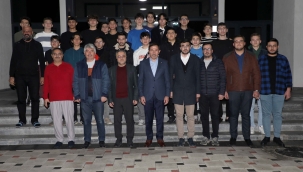 BAŞKAN KILCA VE AKİF DEMİRCİ ÖĞRENCİLERLE BİR ARAYA GELDİ 