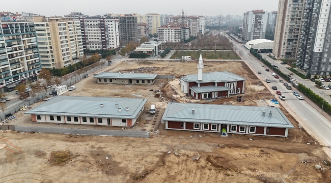 BAŞKAN PEKYATIRMACI YAPIMI DEVAM EDEN YAZIR MAHALLE KÜLLİYESİ'NDE İNCELEMELERDE BULUNDU 