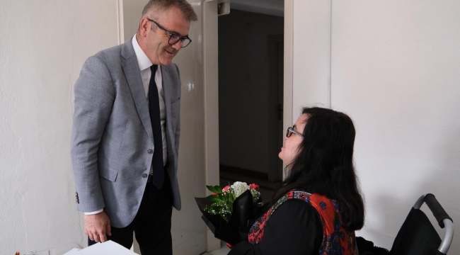 BAŞKAN USTAOĞLU, ÇALIŞMA ARKADAŞLARINI UNUTMADI 