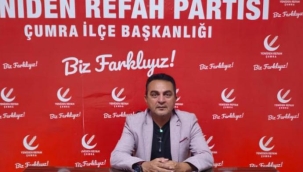 "Çumralı hemşerilerimiz sandıkta bunun hesabını soracaktır!" 
