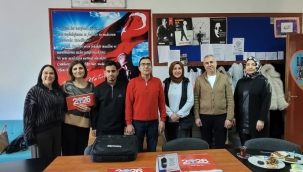 Eğitim-İş Akşehir Temsilciliği'nden Nasrettin Hoca Eğitim Uygulama Okulu'na Ziyaret 