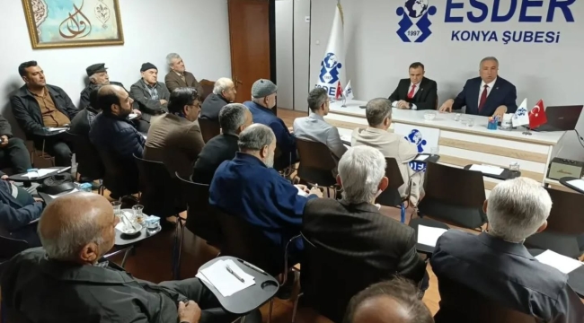 Gazi Süleyman Ege,ESDER Söyleşilerinin Konuğu Oldu 