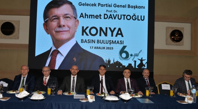 Gelecek Partisi Konya'dan Acil Çağrı: "Su Meselesi Konya İçin Bir Beka Sorunudur" 