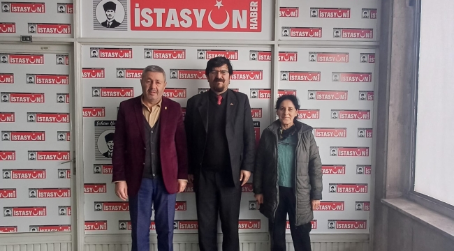 İbrahim Işık'tan İstasyon Haber Gazetesi'ne ziyaret 
