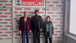 İbrahim Işık'tan İstasyon Haber Gazetesi'ne ziyaret 