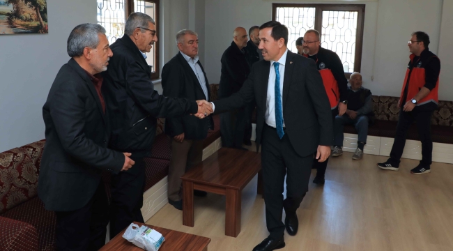 KARATAY BELEDİYE BAŞKANI HASAN KILCA EMEKLİLERLE BİR ARAYA GELDİ 