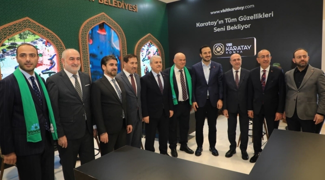 KARATAY BELEDİYESİ'NİN İSTANBUL'DAKİ "KONYA İL TANITIM GÜNLERİ" STANDINA YOĞUN İLGİ 