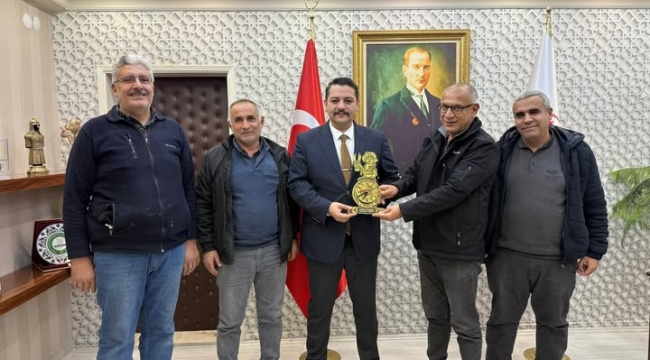 KOÇYAZILILAR DERNEĞİ'NDEN KAYMAKAM TAŞAVLI'YA ZİYARET 