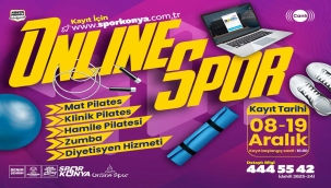 KONYA BÜYÜKŞEHİR ONLİNE SPOR EĞİTİMLERİNDE 15. DÖNEM KAYITLARI BAŞLIYOR 
