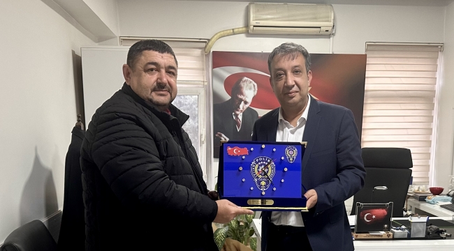 Konya İl Emniyet Müdür Yardımcısı Nuri Kaya'yı "Hayırlı Olsun" Ziyareti 