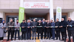 Meram'da sağlığa bir değerli yatırım daha; AYMANAS ASM VE SAĞLIKLI HAYAT MERKEZİ AÇILDI 