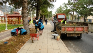 PARK VE BAHÇELER MÜDÜRLÜĞÜ EKİM-DİKİM ÇALIŞMALARINA BAŞLADI! 