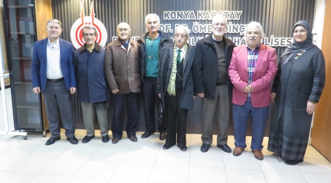 Selçukya Şairleri , Prof. Dr. Ömer Dinçer Kız İmam Hatip Lisesi'nde Öğrencilerle Buluştu 