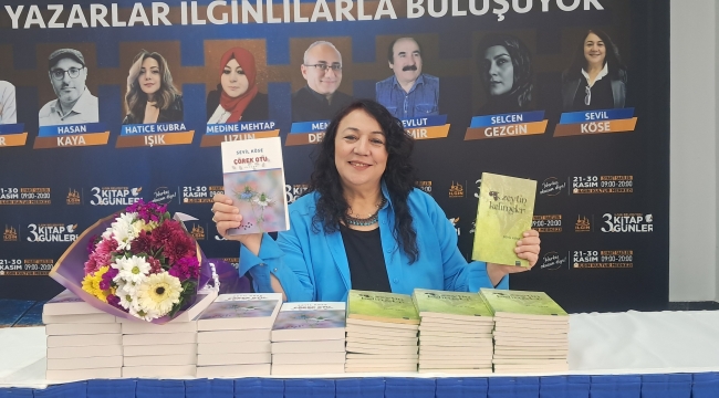 SEVİL KÖSE ILGIN KİTAP FUARINDA OKURLARIYLA BULUŞTU 