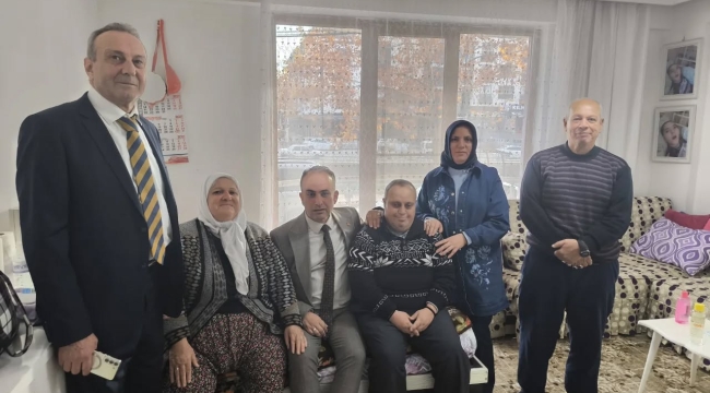 Sosyal Hizmetler İl Müdürü Arif Topal'dan Anlamlı Ziyaret 