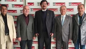 TEMAD Konya'dan İstasyon Haber'e Ziyaret 