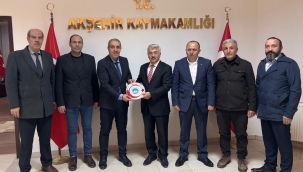 TUNÇEZ-DER'DEN KAYMAKAM YİĞİT'E ZİYARET 