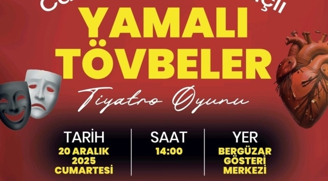 Yamalı Tövbeler Tiyatrosu DMD Hastası Cafer Nacak için sahne alacak