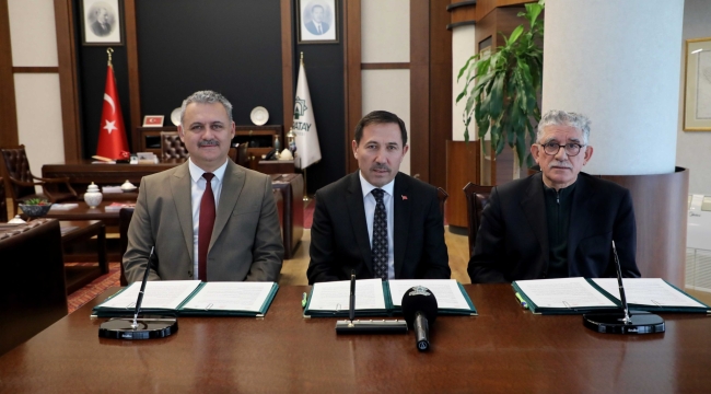 YEDİLER MAHALLESİ'NDE YAPILACAK ŞERİFE-HASAN KURŞUNEL AİLE SAĞLIĞI MERKEZİ İÇİN PROTOKOL İMZALANDI 