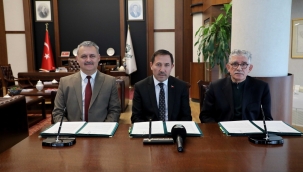 YEDİLER MAHALLESİ'NDE YAPILACAK ŞERİFE-HASAN KURŞUNEL AİLE SAĞLIĞI MERKEZİ İÇİN PROTOKOL İMZALANDI 