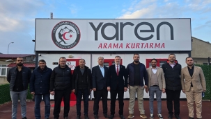 AK Parti Akşehir İlçe Teşkilatı, Yaren Arama Kurtarma'yı Ziyaret Etti 